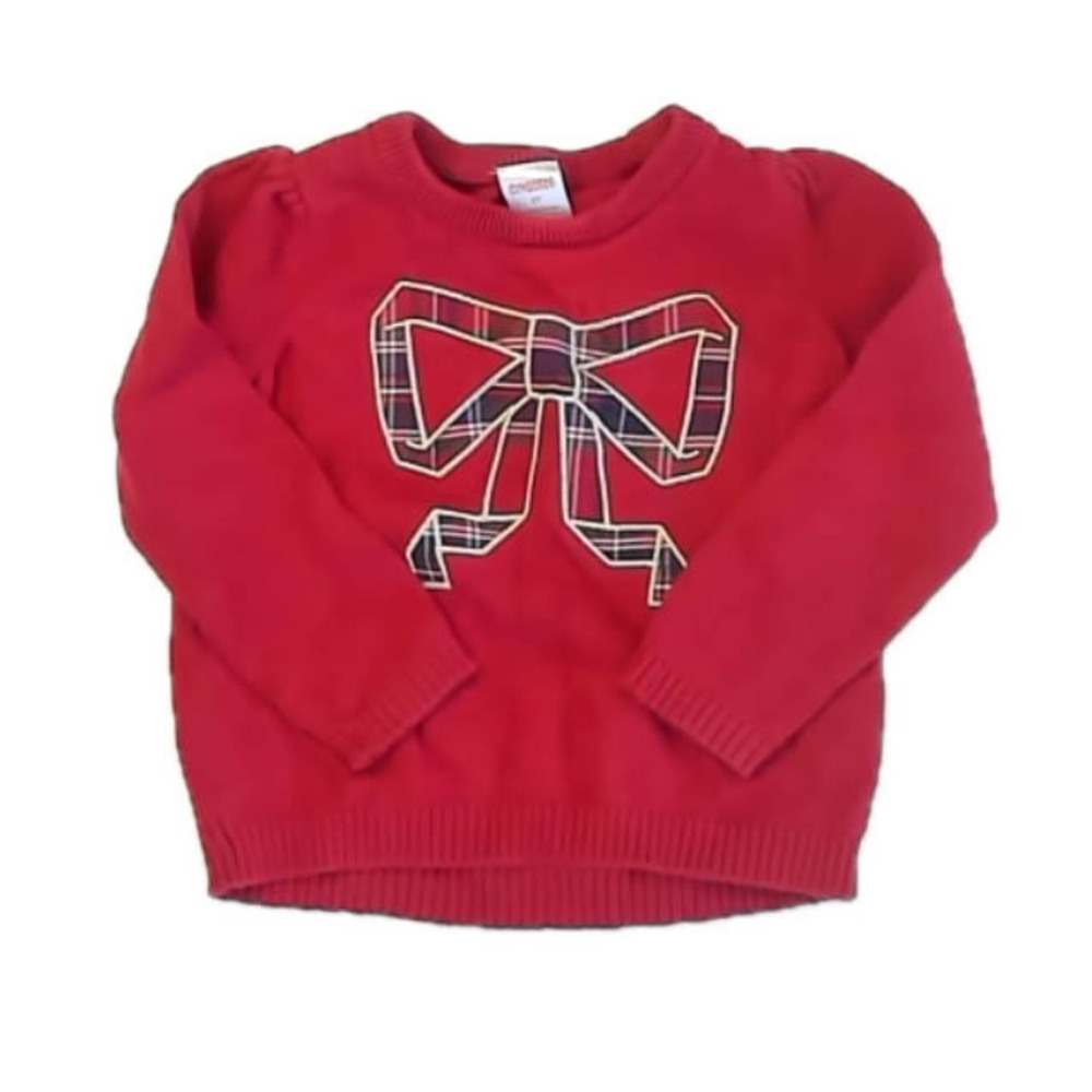 Gymboree Girls Red Bow Sweater size: 2T